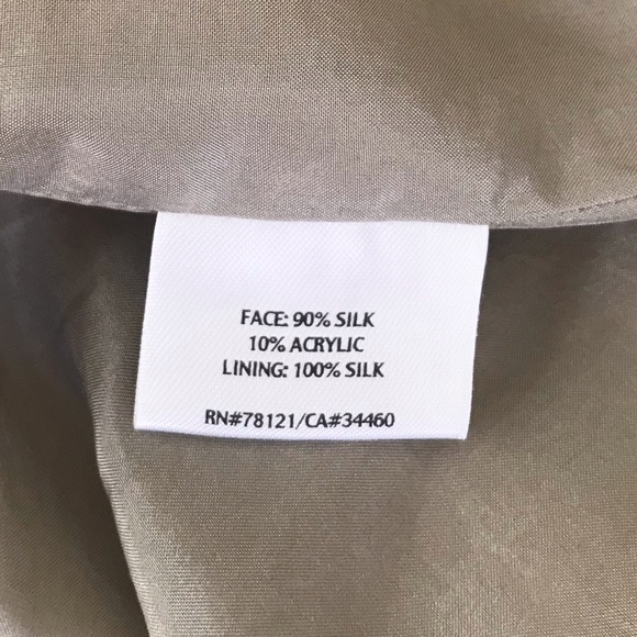 Eileen Fisher Silk Textured Open Front Blazer - Picture 8 of 11